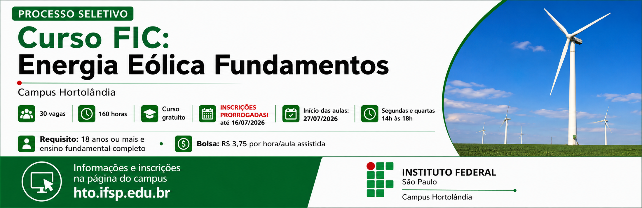 Inscrições Abertas