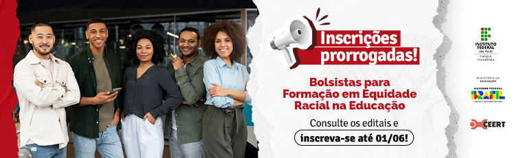 Inscrições prorrogadas até 1/06