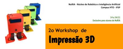 2o Workshop de impressão 3D 4